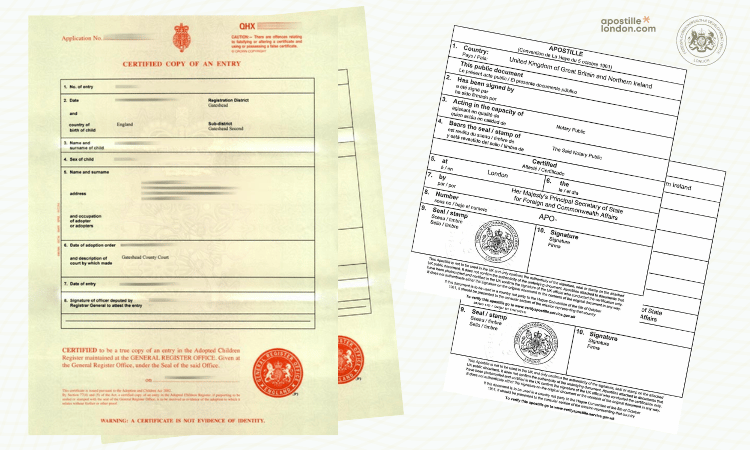 How To Get An Apostille For A Uk Adoption Certificate