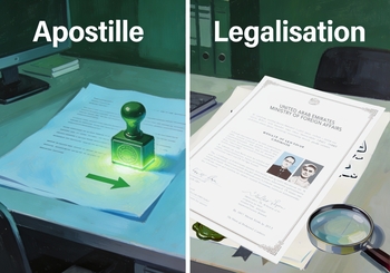 Difference between apostille and legalisation