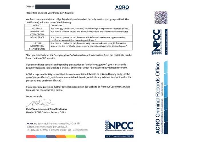 ACRO Apostilles UK Apostille For ACRO Police Certificates ACRO Apostilles UK Apostille For ACRO Police Certificates