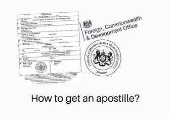 How to get an apostille