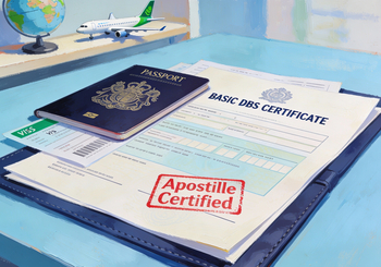 Basic DBS check for overseas use [DBS apostille]