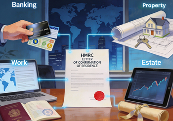 HMRC LETTER OF CONFIRMATION OF RESIDENCE