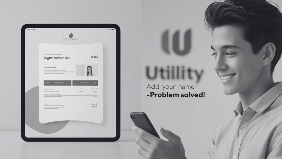Add Your Name to a Utility Bill