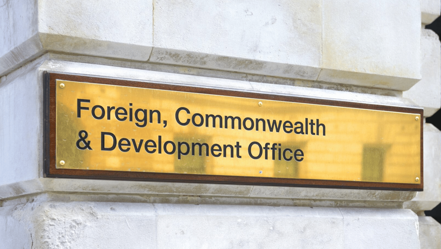 FCDO Plaque - Signage