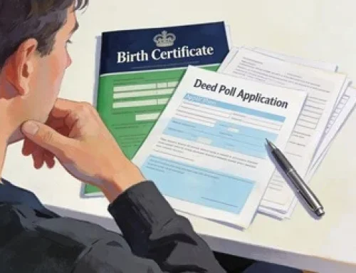 Changing a child’s surname on a UK birth certificate guide