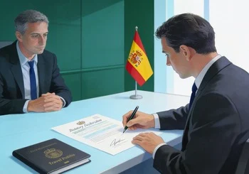 Person signing a statutory declaration in front of a solicitor or notary