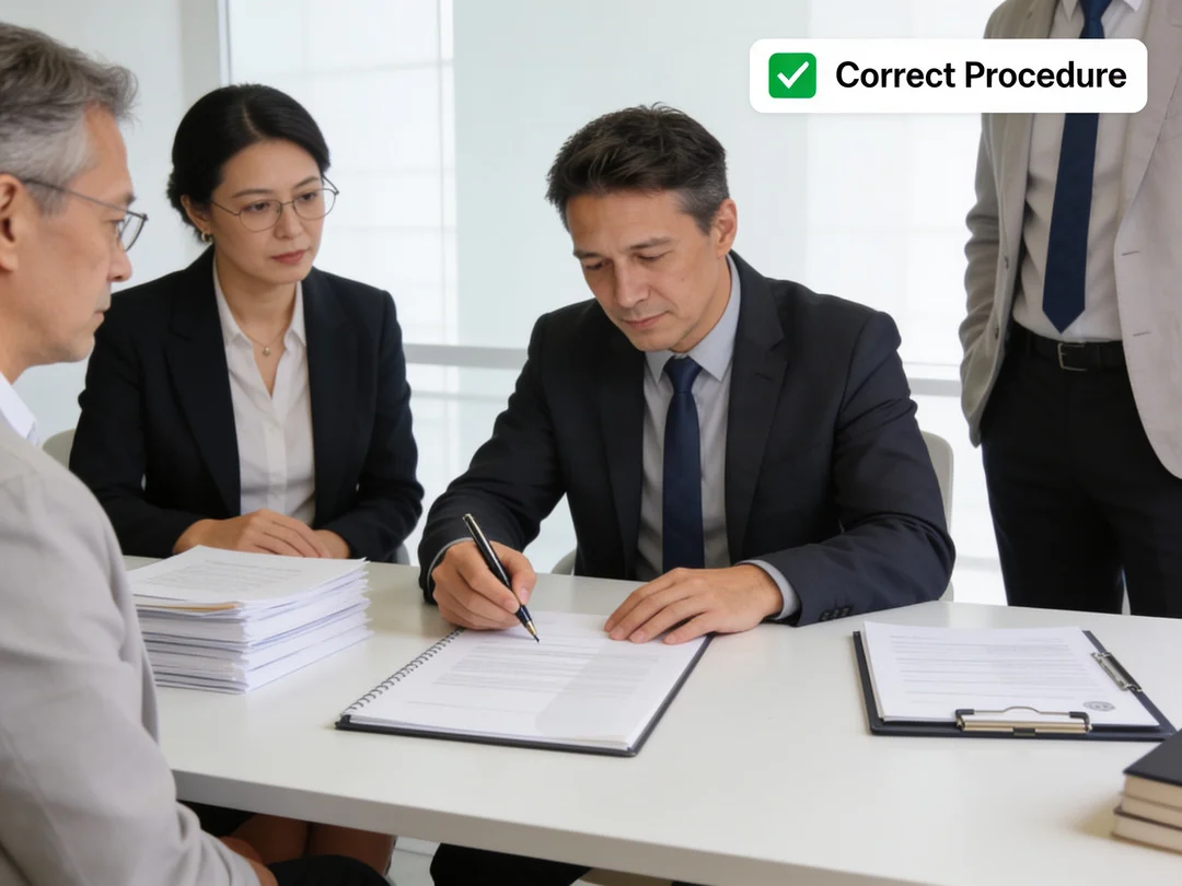 Witnesses present together while a person signs a will