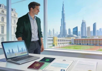 UK teacher preparing qualifications and documents for teaching in Dubai